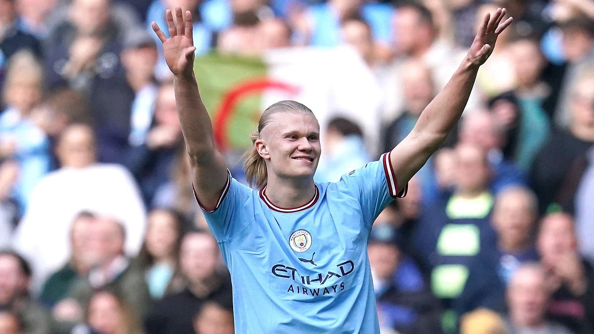 অবিশ্বাস্য ছন্দে থাকা হলান্ড আজও জোড়া গোল করেছেন।