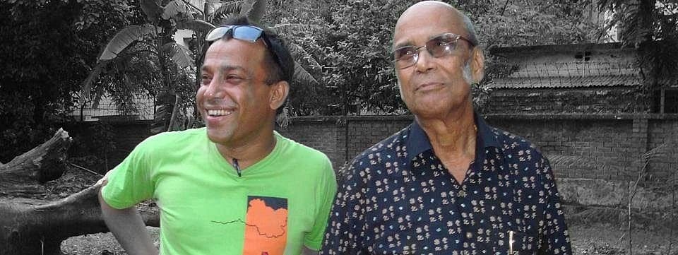 সৈয়দ শামসুল হকের সঙ্গে লেখক