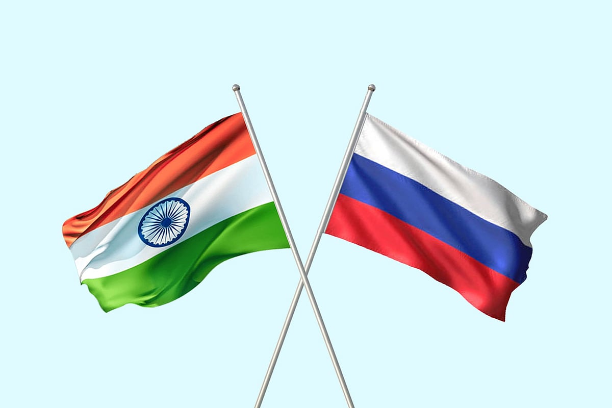 ভারত–রাশিয়ার পতাকা