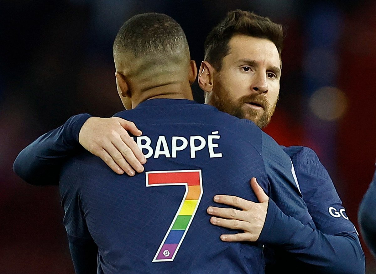 মেসি গোল পাননি, তবে এমবাপ্পে পেয়েছেন জোড়া গোল