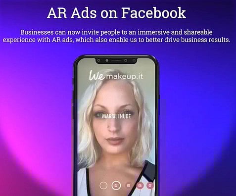 অগমেন্টেড রিয়েলিটি বিজ্ঞাপনে থাকা পণ্য ভার্চ্যুয়ালি পরখ করা যাবে