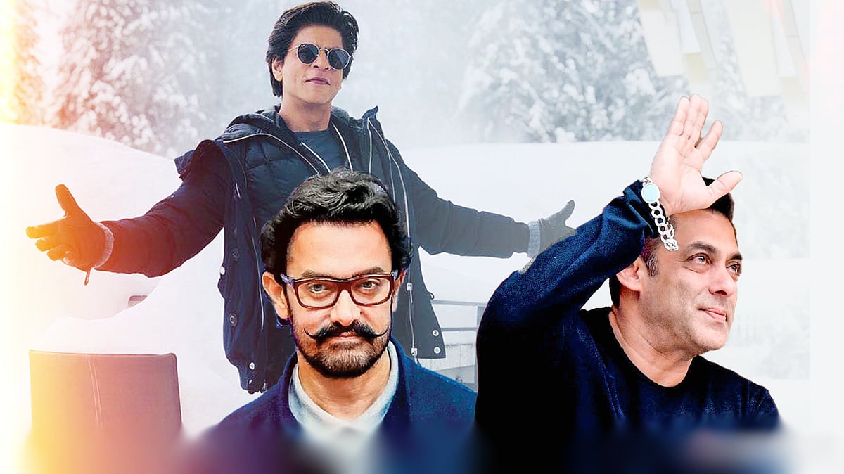শাহরুখ খান, আমির খান ও সালমান খান