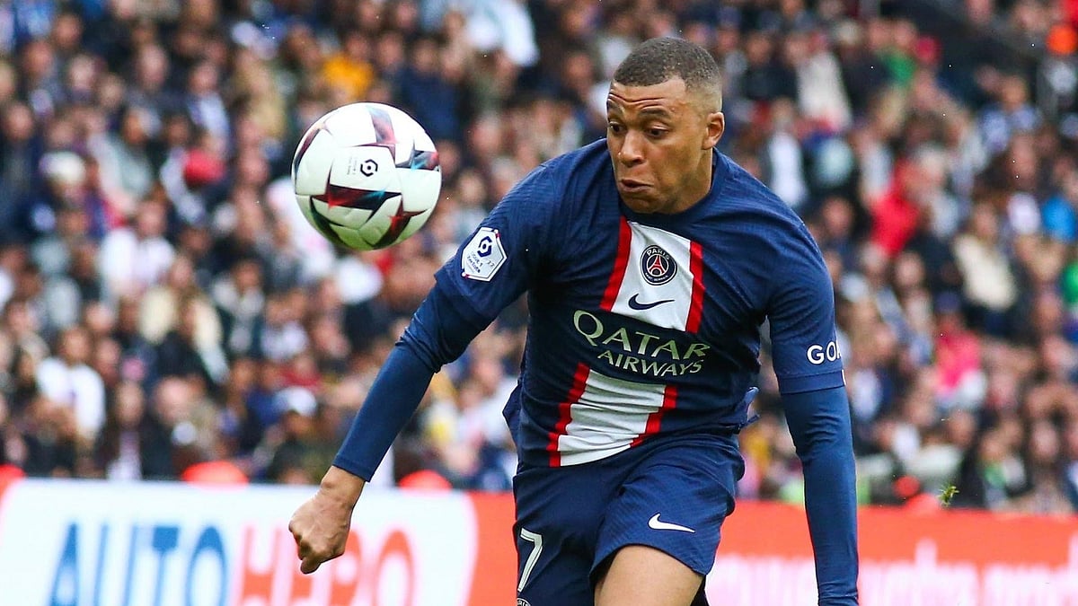 পিএসজির ফরাসি তারকা কিলিয়ান এমবাপ্পে