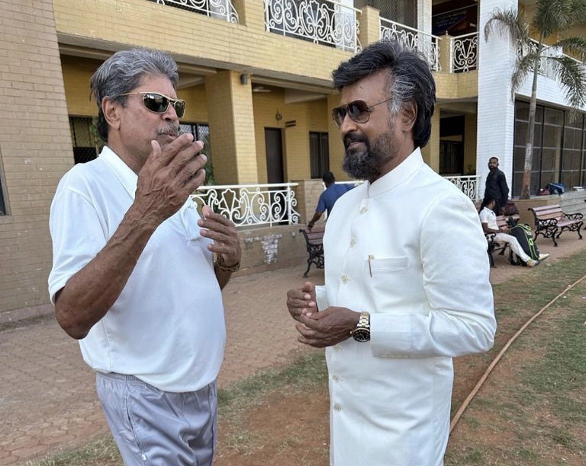 একসঙ্গে পর্দায় হাজির হচ্ছেন রজনীকান্ত ও কপিল দেব