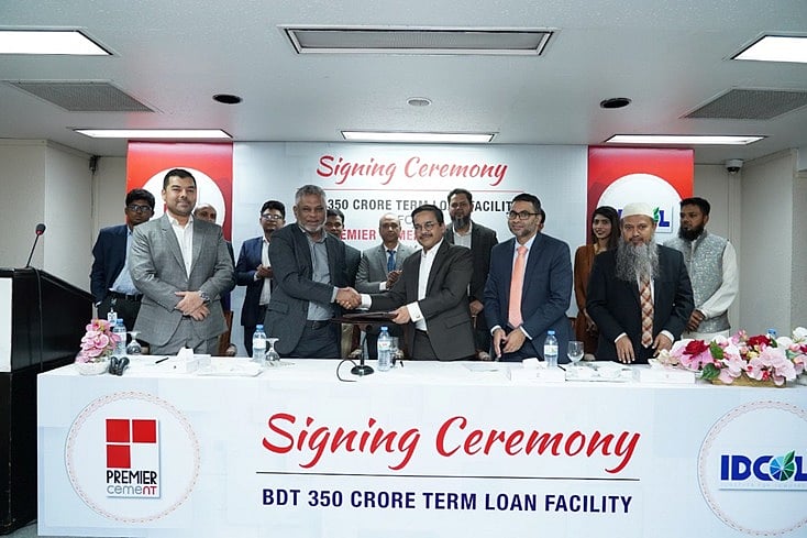 ইনফ্রাস্ট্রাকচার ডেভেলপমেন্ট কোম্পানি লিমিটেড (ইডকল) থেকে ৩৫০ কোটি টাকার দীর্ঘমেয়াদি ঋণ পেয়েছে প্রিমিয়ার সিমেন্ট।
