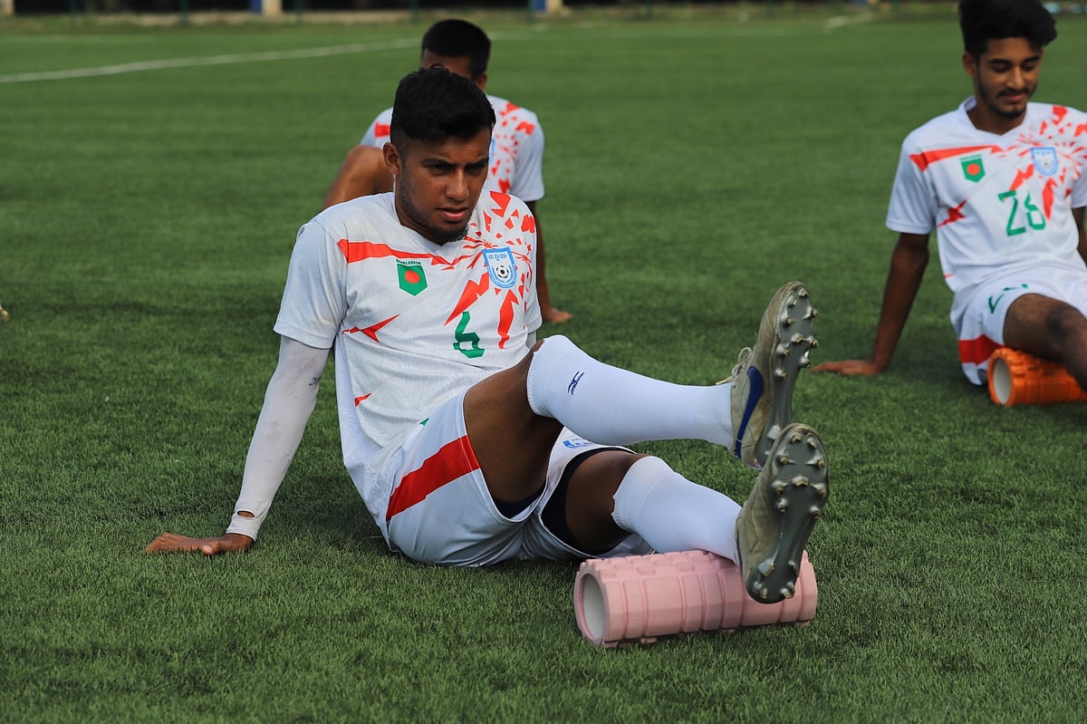 গতকাল অনুশীলনে জামাল ভূঁইয়া