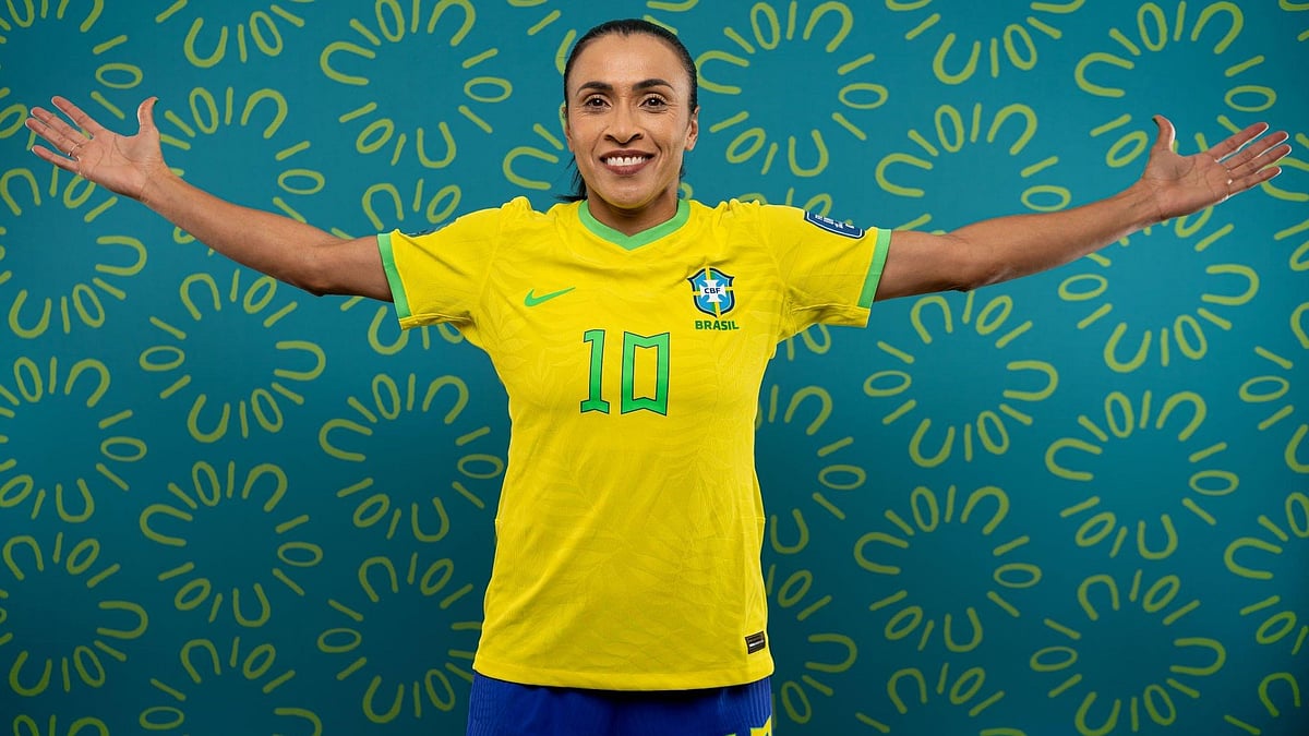 ব্রাজিল নারী দলের ফরোয়ার্ড মার্তা