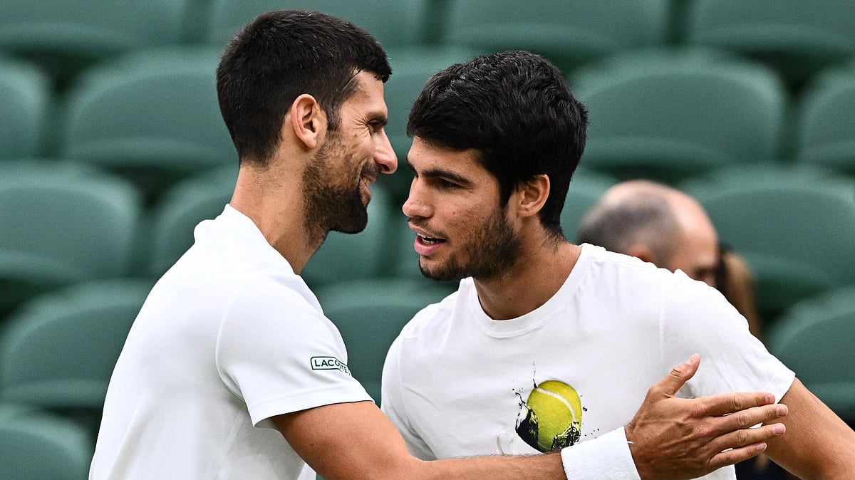 উইম্বলডনের ফাইনাল আজ। মুখোমুখি নোভাক জোকোভিচ ও কার্লোস আলকারাজ