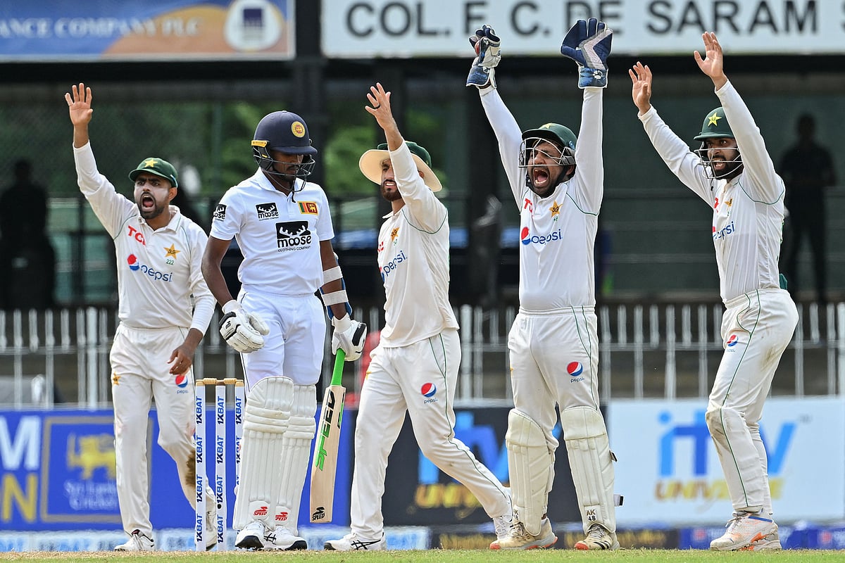 কলম্বোয় চলছে শ্রীলঙ্কা–পাকিস্তান দ্বিতীয় টেস্ট