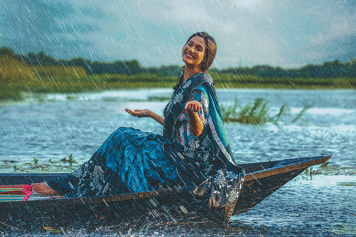 বৃষ্টিতে ভেজার একাধিক উপকারিতা রয়েছে