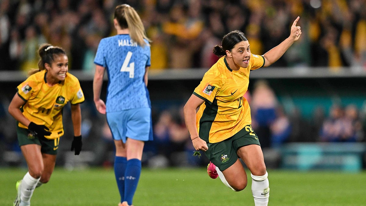 ২০২৩ ফিফা নারী বিশ্বকাপে সেমিফাইনালে খেলে অস্ট্রেলিয়ার মেয়েরা