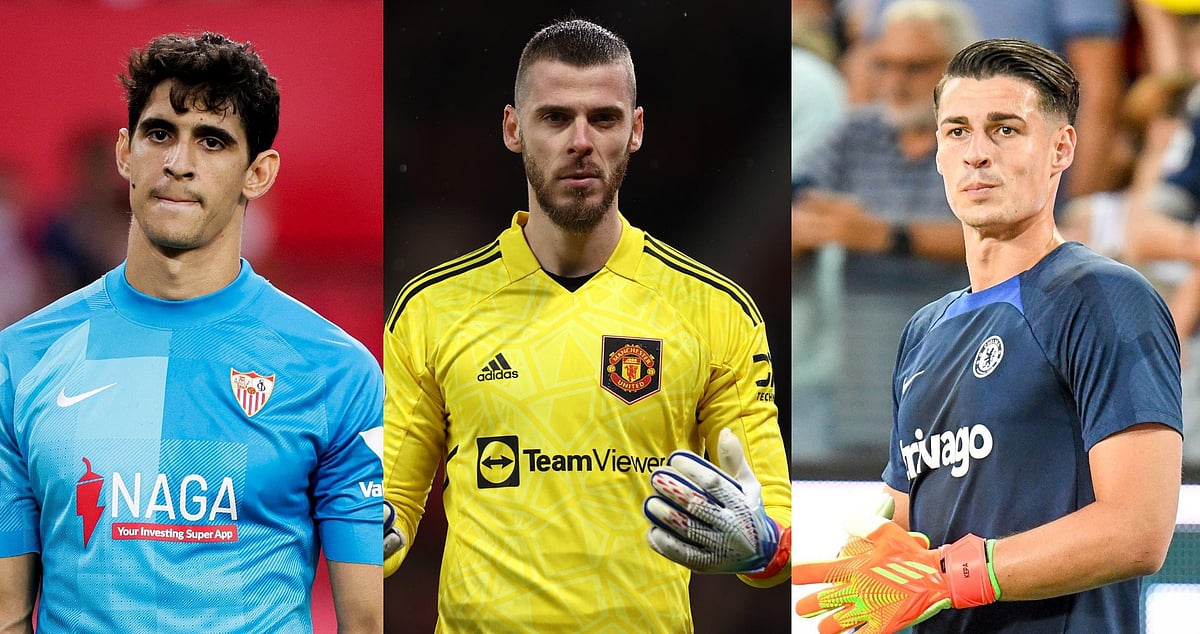 ইয়াসিন বুনু, দাভিদ দে হেয়া, কেপা আরিজাবালাগা (বাঁ থেকে) আছেন রিয়াল মাদ্রিদের পছন্দের তালিকায়