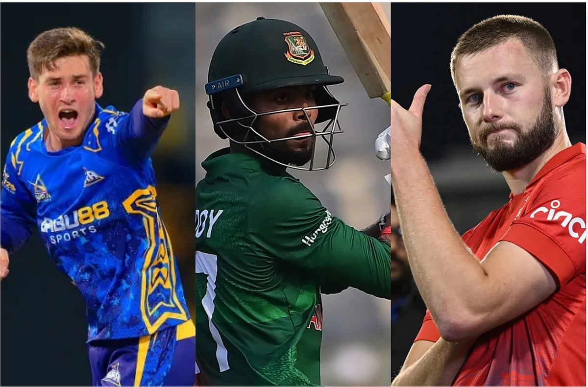 নুর আহমেদ, তাওহিদ হৃদয় ও গাস অ্যাটকিনসন। বিশ্বকাপে নজর থাকবে তাঁদের প্রতি।