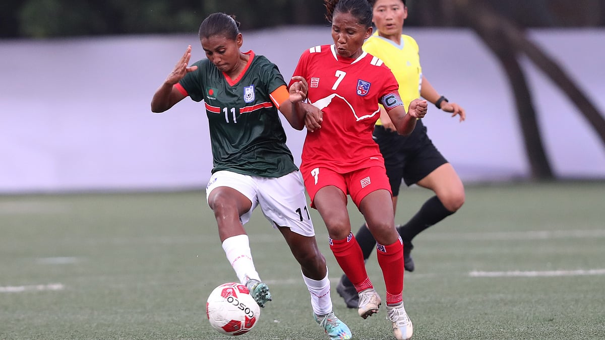 অধিনায়ক সাবিনার গোলে এগিয়ে গিয়েছিল বাংলাদেশ