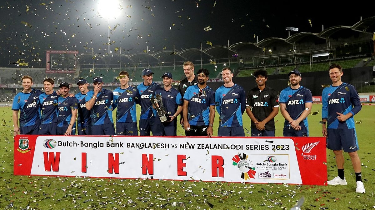 বাংলাদেশের মাটিতে ওয়ানডে সিরিজ জয়ের সুখস্মৃতি নিয়ে বিশ্বকাপ খেলতে যাচ্ছে নিউজিল্যান্ড