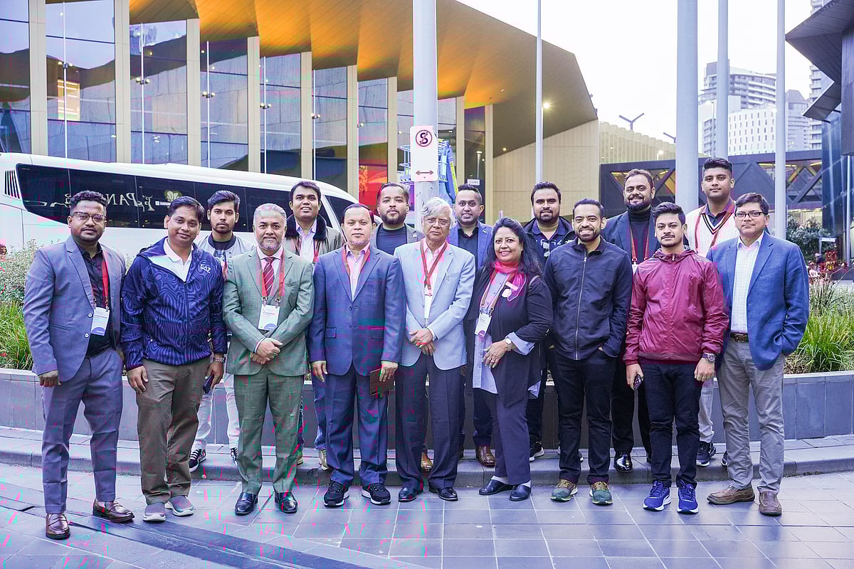 অস্ট্রেলিয়ার মেলবোর্নে ১৯ থেকে ২২ সেপ্টেম্বর অনুষ্ঠিত গ্লোবাল এন্টারপ্রেনারশিপ কংগ্রেসে অংশগ্রহণকারী জিইএন বাংলাদেশের প্রতিনিধি দল