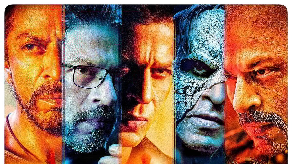 ‘জওয়ান’–এ শাহরুখ। ইনস্টাগ্রাম থেকে