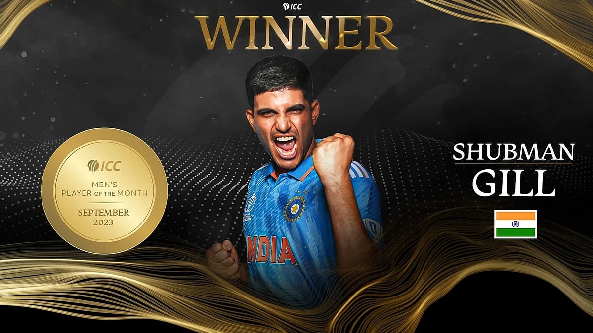 আইসিসি মাসসেরা খেলোয়াড়ের পুরস্কার জিতেছেন ভারতীয় ওপেনার শুবমান গিল