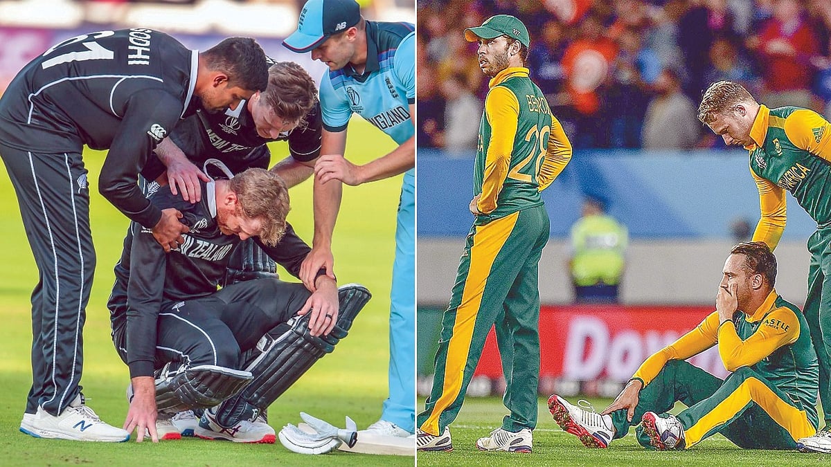 বিশ্বকাপে নিউজিল্যান্ড ও দক্ষিণ আফ্রিকার গল্প যেন হতাশার কালিতে লেখা