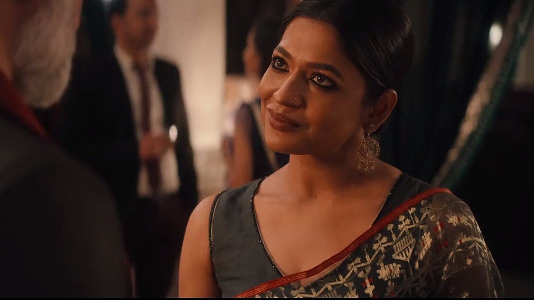 খুফিয়ার একটি দৃশ্যে আজমেরী হক বাঁধন। ছবি: ভিডিও থেকে নেওয়া