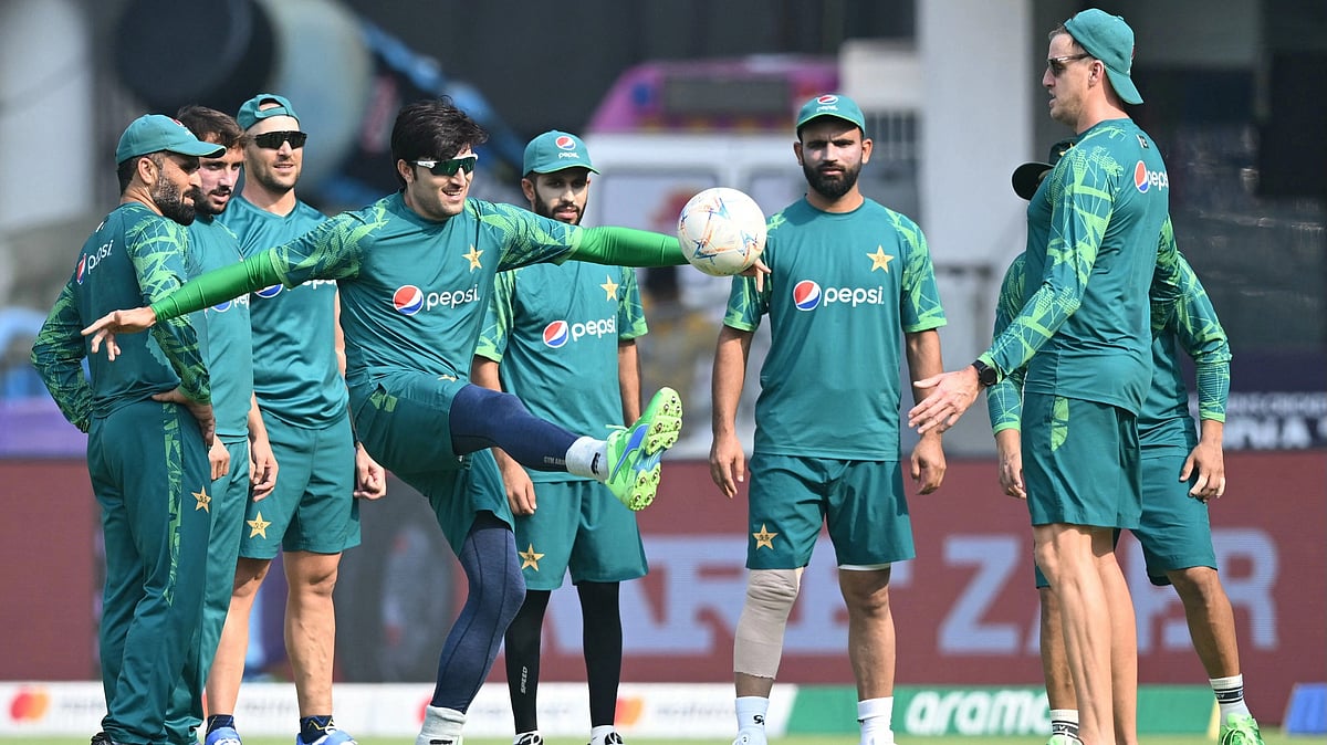 অনুশীলনে পাকিস্তান ক্রিকেট দল