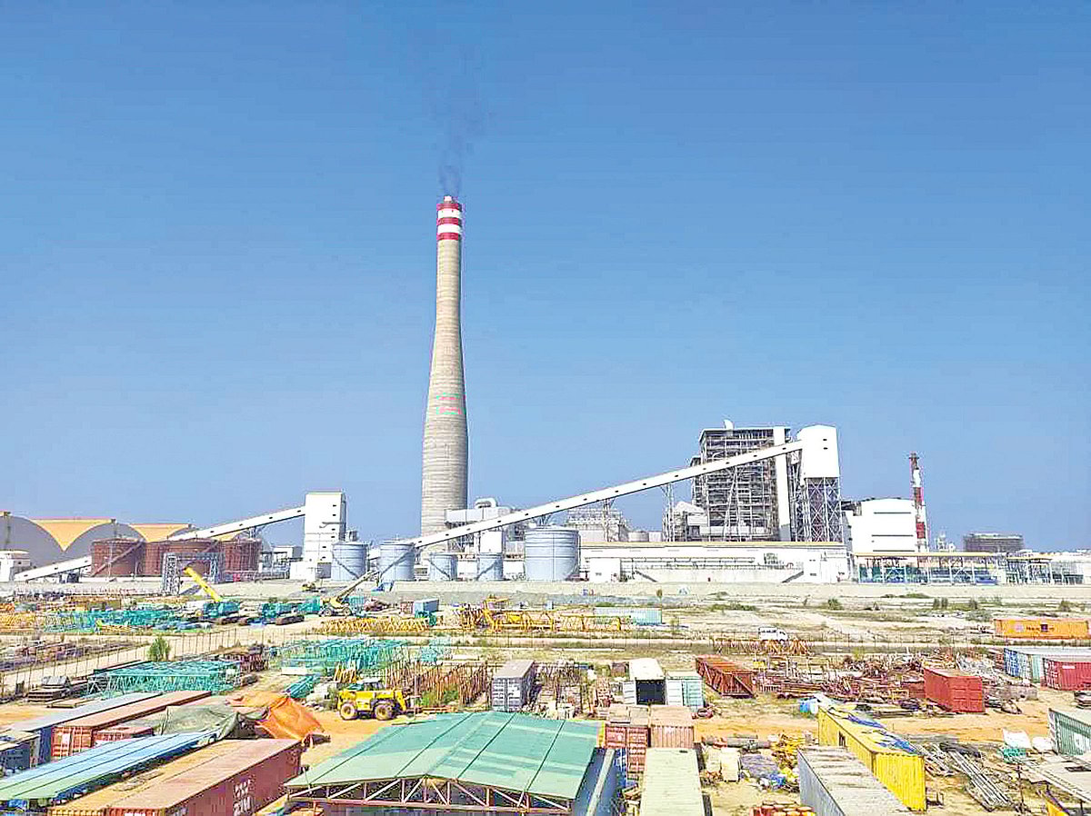 কক্সবাজারের মহেশখালীর মাতারবাড়ী কয়লাভিত্তিক বিদ্যুৎকেন্দ্র