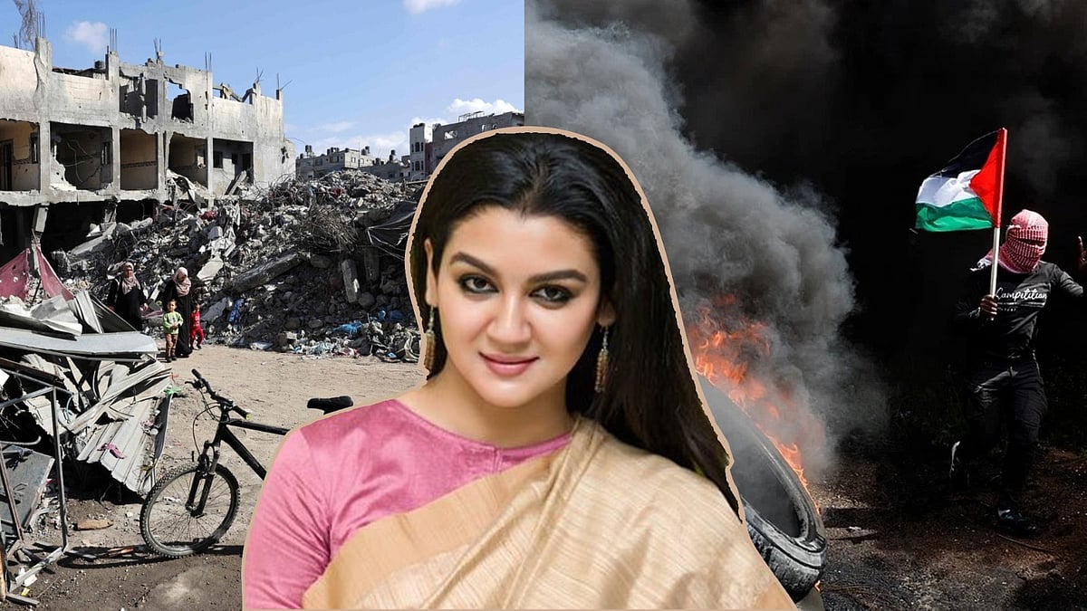 ফিলিস্তিনের হামলার খবরে মনটি খুবই বিষণ্ন বাংলাদেশের অভিনয়শিল্পী জয়া আহসানের