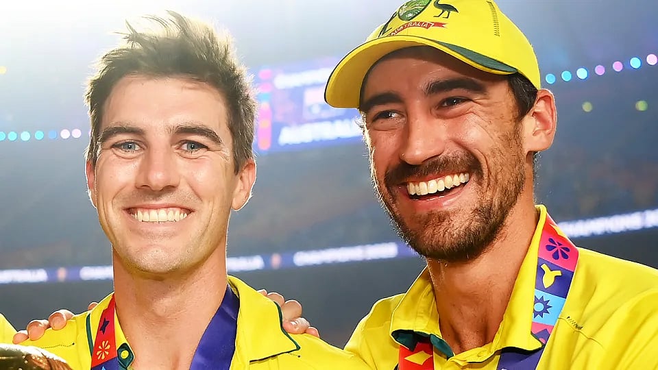 বিশ্বকাপজয়ের রাতে প্যাট কামিন্স–মিচেল স্টার্ক