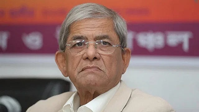 বিএনপির মহাসচিব মির্জা ফখরুল ইসলাম আলমগীর