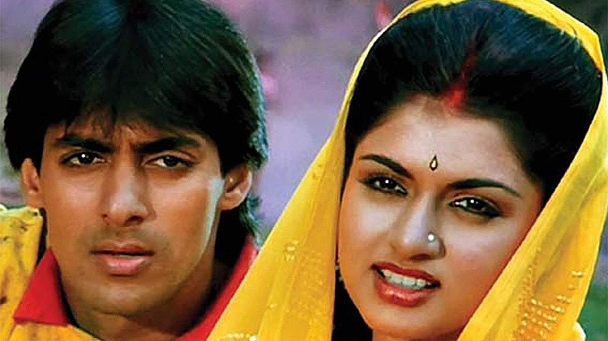 ‘ম্যায়নে পেয়ার কিয়া’ ছবিতে সালমানের সঙ্গে ভাগ্যশ্রী