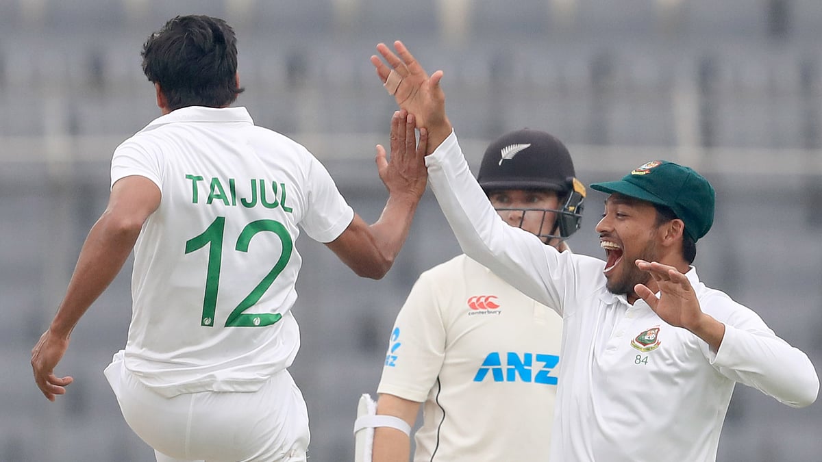 নিউজিল্যান্ডের প্রথম ইনিংসের বাকি ৫ উইকেট আজ দ্রুত ফেলতে চাইবে বাংলাদেশ