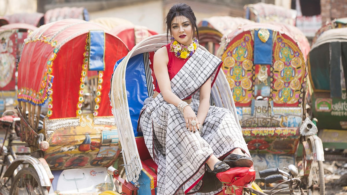 ২০১৮ সালে ‘নকশা’র ফটোশুটে অভিনেত্রী জয়া আহসান