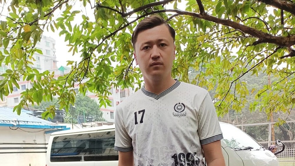 মোহামেডানের উজবেক ফুটবলার মোজাফফরদিন মোজাফফরভ