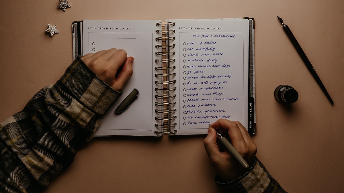 আমরা নতুন বর্ষের শুরুতে নানা রকম সংকল্প করি