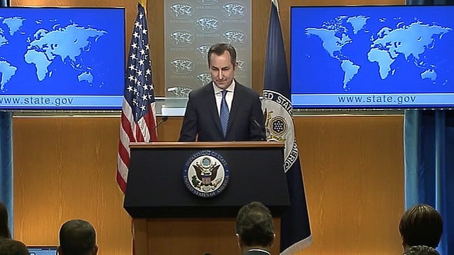 মার্কিন পররাষ্ট্র দপ্তরের মুখপাত্র ম্যাথু মিলার
