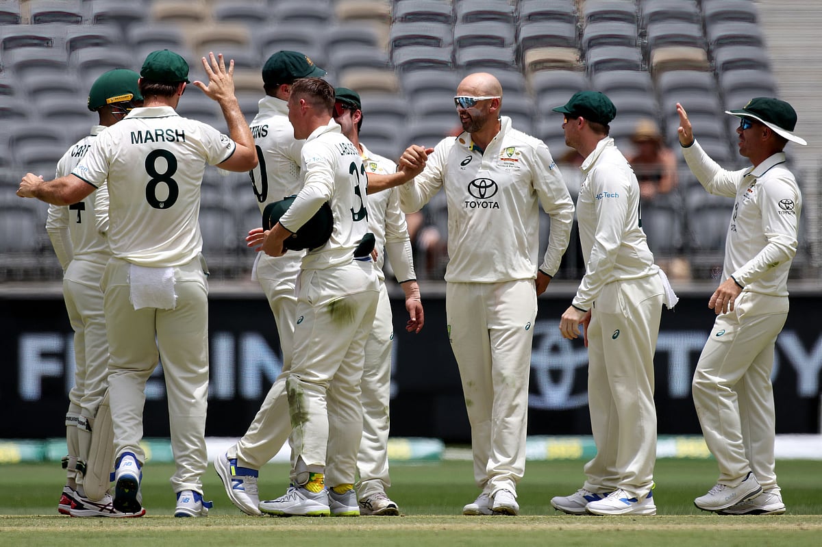 ইমাম উল হককে আউট করার পর অস্ট্রেলিয়ানদের উচ্ছ্বাস