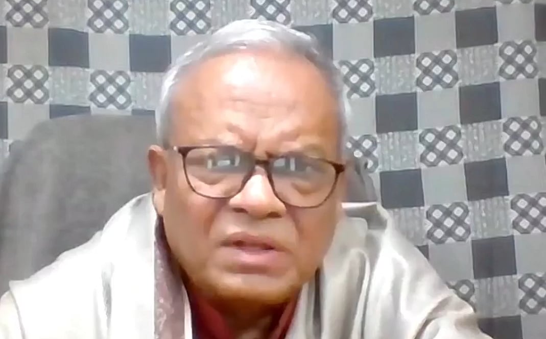 ভার্চ্যুয়াল সংবাদ সম্মেলনে বক্তব্য দেন বিএনপির জ্যেষ্ঠ যুগ্ম মহাসচিব রুহুল কবির রিজভী