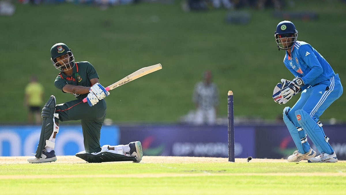 শিহাব জেমস ফিফটি পেলেও ভারতের কাছে বড় ব্যবধানেই হেরেছে বাংলাদেশ অনূর্ধ্ব–১৯ দল