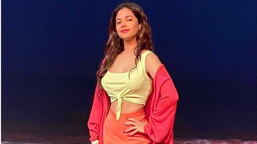 মীরা চোপড়া। অভিনেত্রীর ইনস্টাগ্রাম থেকে