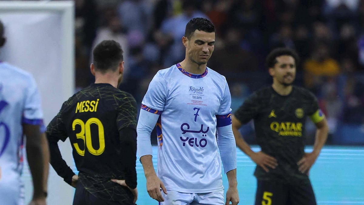 ২০২৩ সালের জানুয়ারিতে সর্বশেষ দেখা হয়েছিল মেসি–রোনালদোর