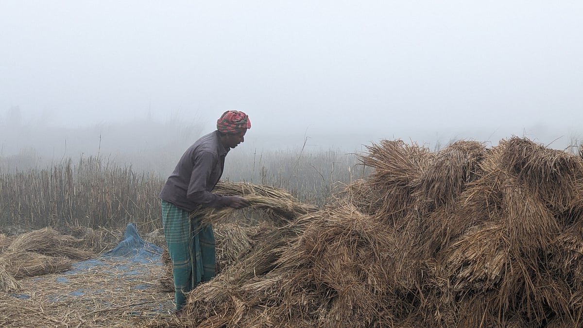 ঘন কুয়াশা ও কনকনে ঠান্ডায় বিপাকে পড়েছেন শ্রমজীবী ও নিম্ন আয়ের মানুষ