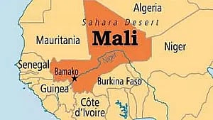 পশ্চিম আফ্রিকার মানচিত্র