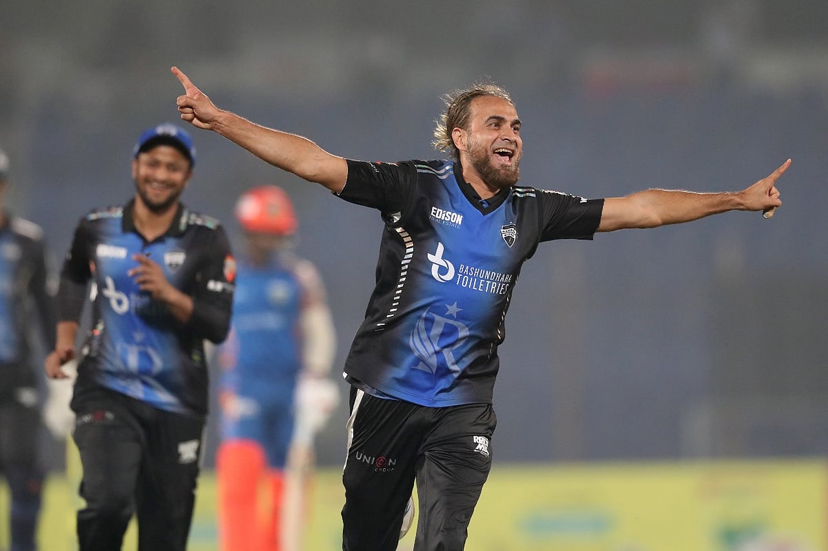 রংপুরের জার্সিতে ইমরান তাহির