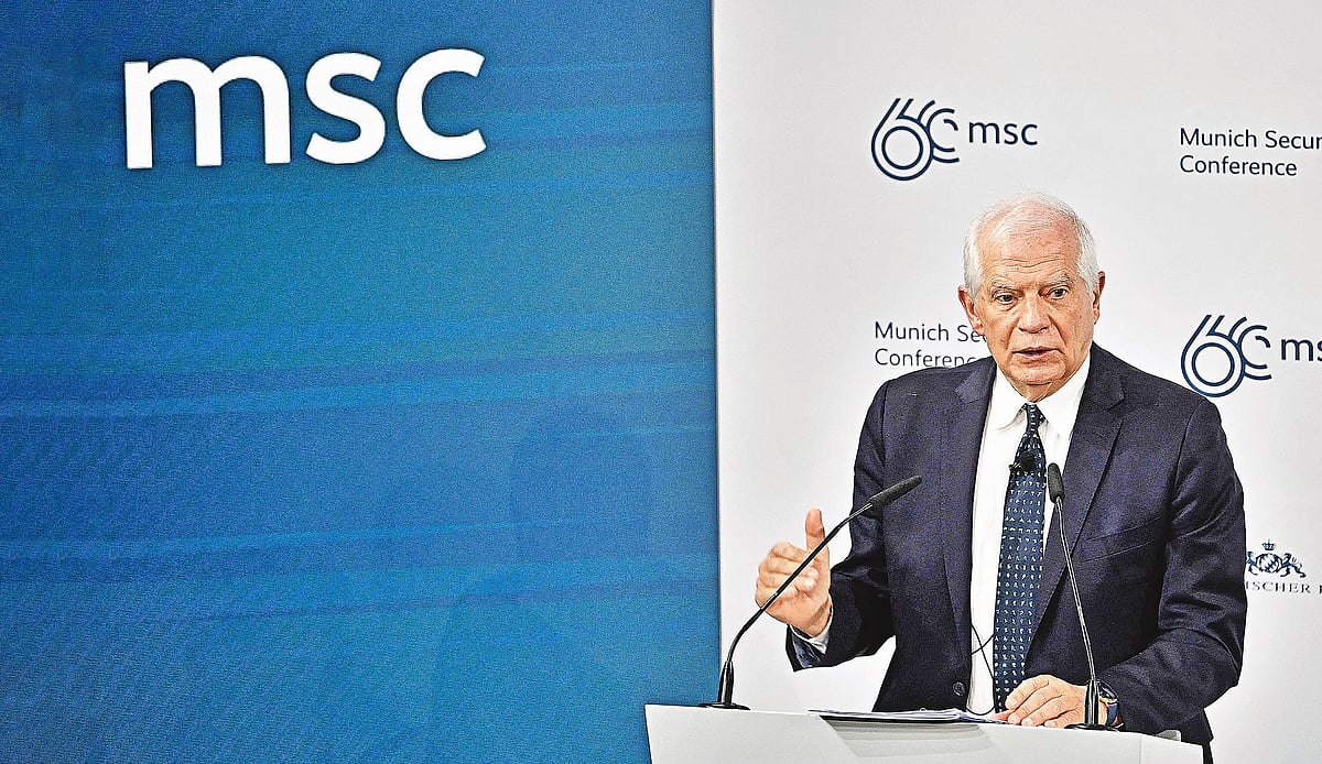 ফিলিস্তিন ও ইসরায়েলের মধ্যকার সংঘাতের রাজনৈতিক সমাধানের বিষয়ে কথা বলেন ইউরোপিয়ান ইউনিয়নের (ইইউ) পররাষ্ট্রনীতিবিষয়ক প্রধান জোসেপ বোরেল। গতকাল জার্মানির মিউনিখে