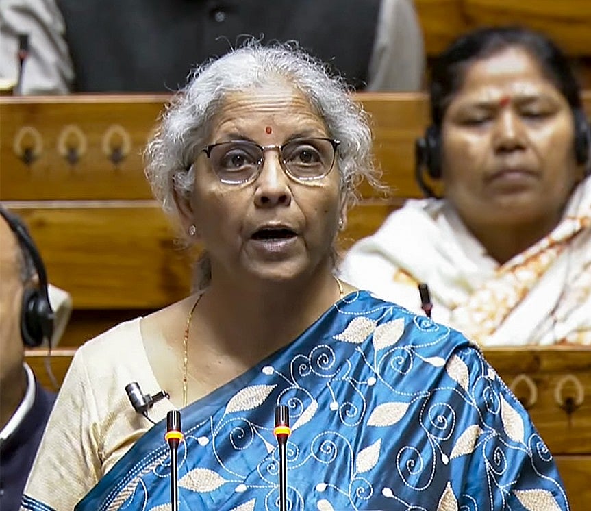 ভারতের পার্লামেন্টে বাজেট পেশ করছেন কেন্দ্রীয় অর্থমন্ত্রী নির্মলা সীতারামন। ১ ফেব্রুয়ারি