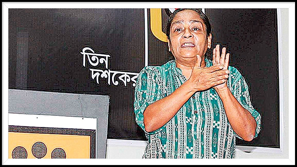 প্রিয় শিল্পকলায় ইশরাত নিশাত। ছবি: সংগৃহীত