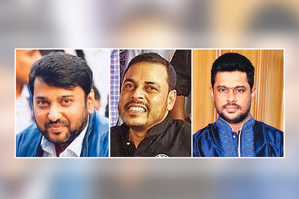 ইসমাইল হোসেন চৌধুরী ওরফে সম্রাট, খালেদ মাহমুদ ভূঁইয়া ও কাজী আনিসুর রহমান