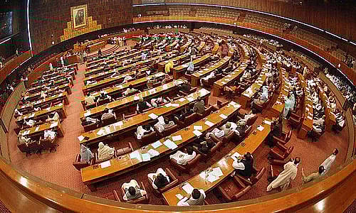 পাকিস্তানের জাতীয় পরিষদের অধিবেশন কক্ষ