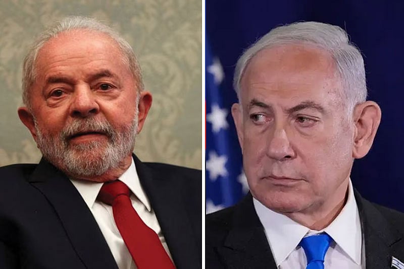 লুইজ ইনাসিও লুলা দা সিলভা ও বেনিয়ামিন নেতানিয়াহু