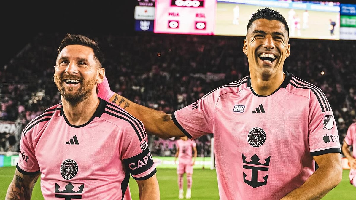 মেসি ও সুয়ারেজ